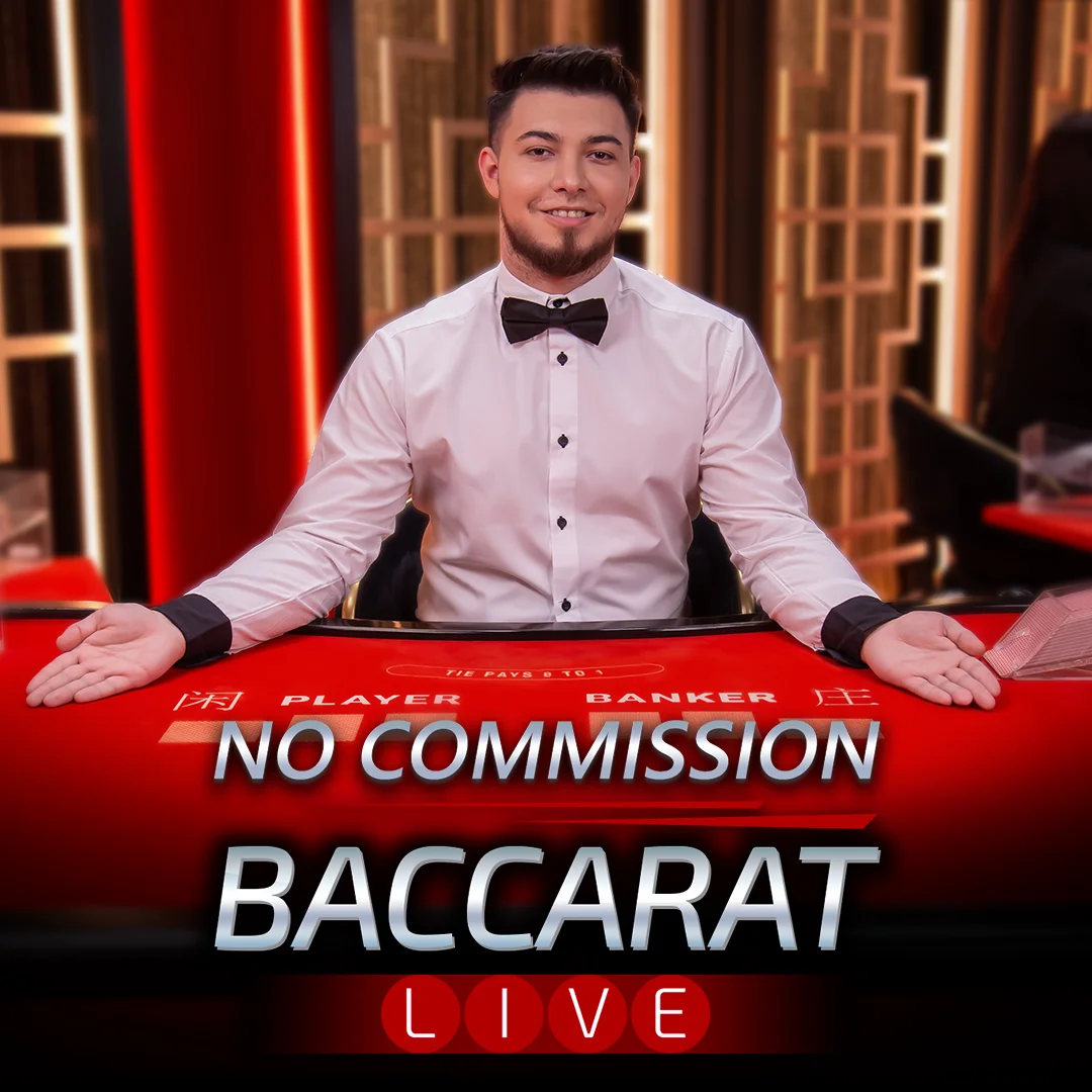 No Commission Baccarat live dealer spel bij Daytona Spin