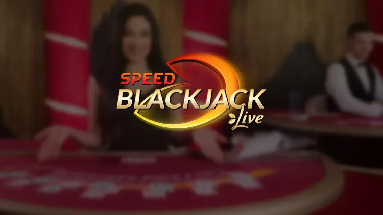 Speed Blackjack live dealer spel bij Daytona Spin