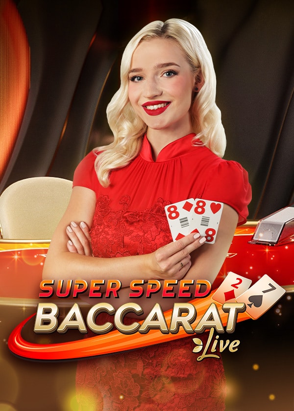 Super Speed Baccarat live dealer spel bij Daytona Spin